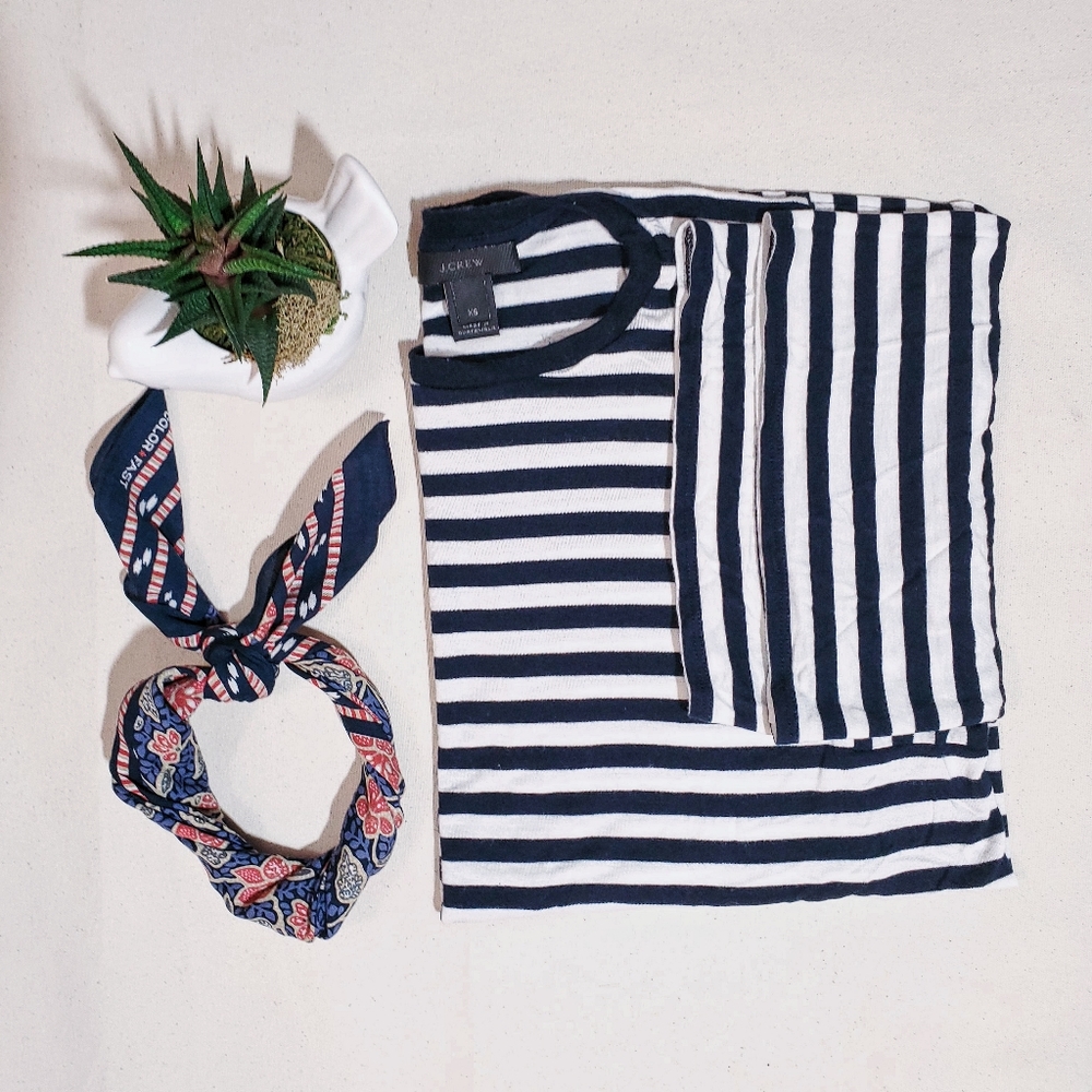 J.Crew Striped Tee